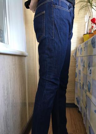 Чоловічі темно-сині джинси3 фото