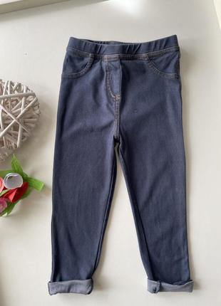 Легінси джегінси штани matalan для дівчинки 1-2 роки