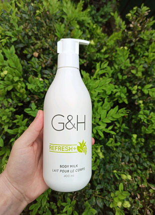 Молочко для тіла g&h refresh amway амвей