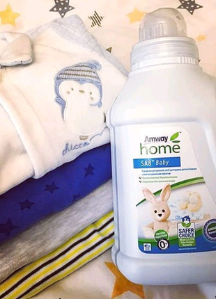 Рідкий концентрований засіб для прання дитячої білизни amway home
