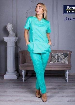 Жіночий медичний костюм formok уніформа3 фото