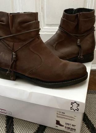 Кожаные ботинки 5th avenue 41