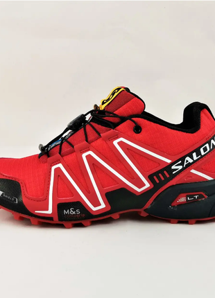 Кросівки salomon speedcross 3 червоні чоловічі саломон 41-463 фото
