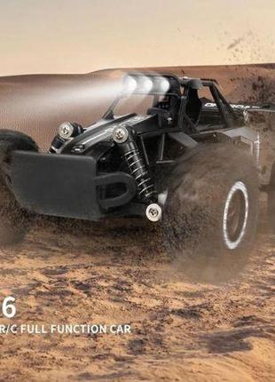 Машинка на радіокеруванні hotdeer off-roader 23 сантиметри масштаб 1:16 баггі всюдихід на пульті9 фото