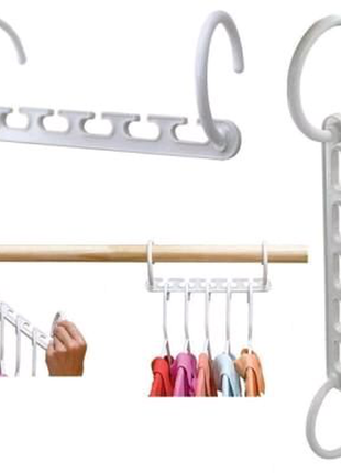 Вішалка органайзер для одягу nbz wonder hangers набір 8 шт3 фото