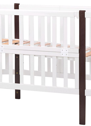 Кровать babyroom луна (120x60) белый - венге
код товара: 625644