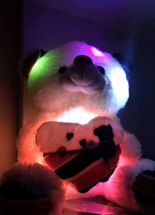 М'яка іграшка світиться ведмедик тедді3 фото