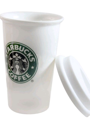 Стакан starbucks ceramic cup hy-1011 фото