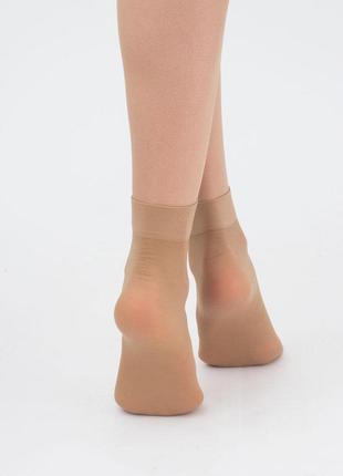 Женские капроновые носки 20 den тм giulia (2 пары/уп.)4 фото
