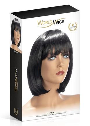 Перука world wigs camila mid-length brown2 фото