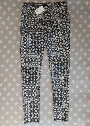 H&m оригинал. женские стрейчевые джинсы брюки skinny6 фото
