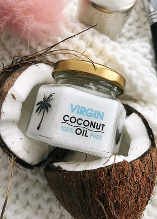 Нерафінована кокосове масло hillary virgin coconut oil, 1002 фото