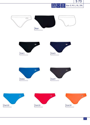 Чоловічі плавки self collection