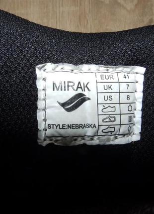 Туристические , треккинговые ботинки mirak nebraska hiker boots7 фото