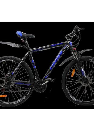 Cross велосипед cross hunter 27.5" 17" чорний-синій