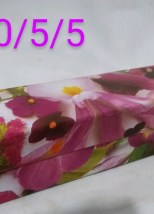 Коробка подарункова, картонна, кольорова 20/5/5 см