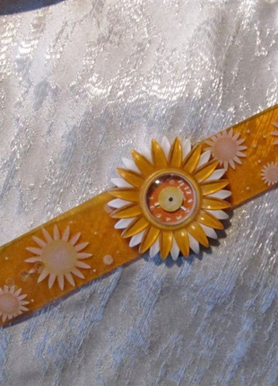 Дитячі годинники у вигляді квітки, кварцові,3 фото