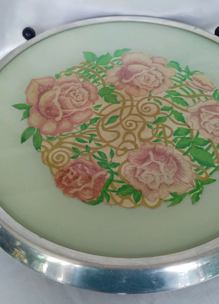 Поворотна підставка для страв, тортів, десертів, закусок , вінтаж