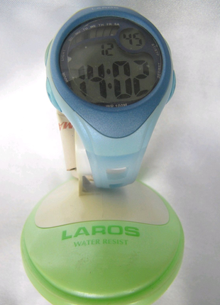 Часы электронные laros, для дайвинга, новые, wr-100, силиконовый2 фото