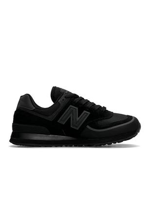 Мужские кроссовки new balance  new balance 574 tp2 black( нев балланты)4 фото