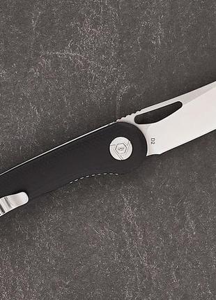 Нож складной гроза из стали d2, удобный и практичный с испытанным популярным замком типа liner lock3 фото