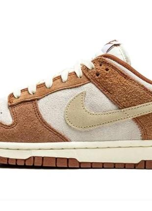 Кроссовки nike dunk low prm "brown curry" 41