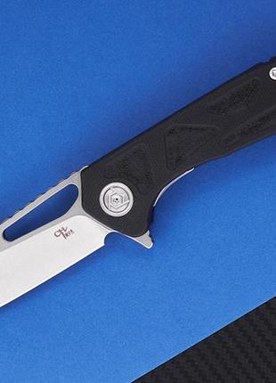 Нож складной тирекс 2 из стали d2, фиксируется нож стальной пружиной замка liner lock
