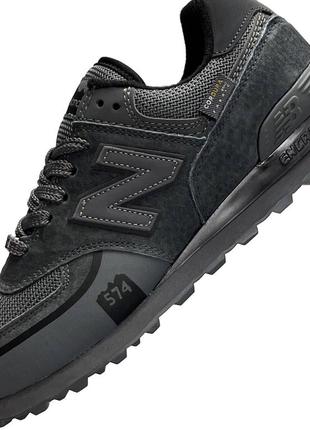 Мужские кроссовки new balance 574  tp2 dark gray ( нев балланты)6 фото