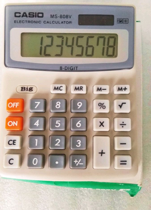 Калькулятор настільний casio ms - 808