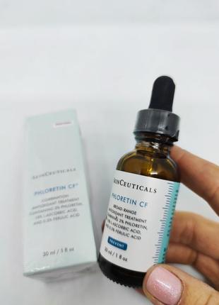 Антиоксидантная гель-сыворотка для всех типов кожи skinceuticals phloretin cf gel 30 мл1 фото