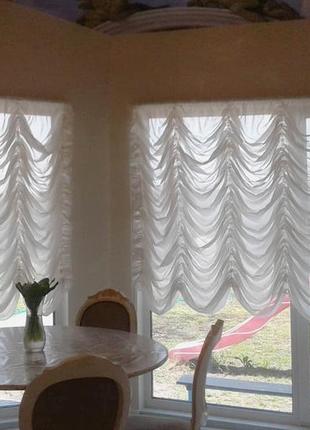 Французькі штори і тюль під замовлення