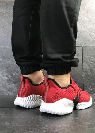 Кросівки adidas червоні4 фото