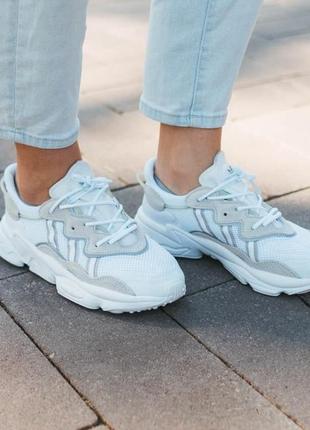 Adidas ozweego white1 фото