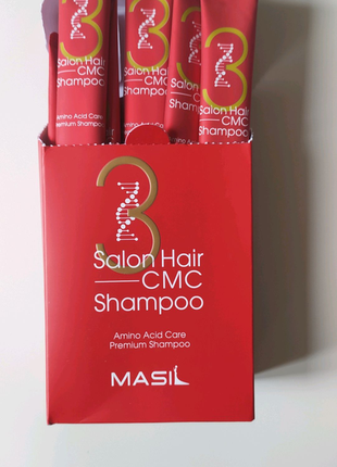 Відновлюючий шампунь masil hair salon