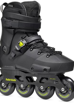 Ролики rollerblade twister xt black-lime розмір 24