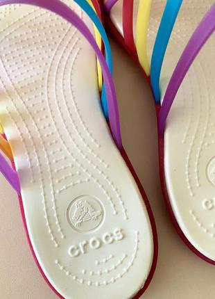 Crocs оригинал невероятно красивые босоножки 37 р стан новых5 фото