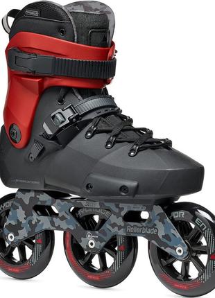 Ролики rollerblade twister 110 black-red розмір 24