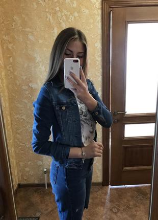 Піджак джинсовий