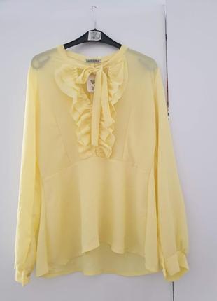 Новая лимонная блуза италия