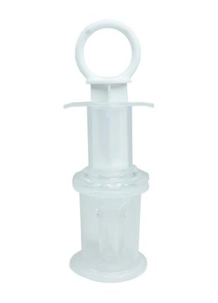 Детский шприц-дозатор для лекарства mgz-0719(white) с мерным стаканчиком