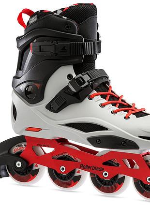 Ролики rollerblade rb pro x grey-warm red розмір 28