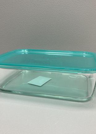 Емкость прямоугольная для еды стеклянная 1970 мл luminarc keep`n box lagoon p5516