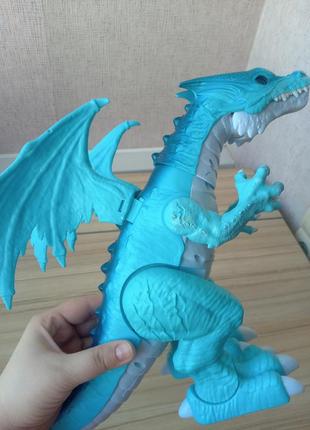 Інтерактивна іграшка robo alive - сніжний дракон3 фото