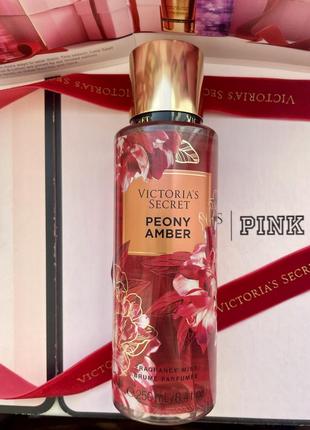 Victoria's secret peony amber fragrance mist3 фото