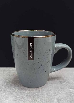 Чашка 360 мл ardesto bagheria grey ar2936grey