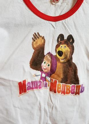 Футболка маша та ведмідь