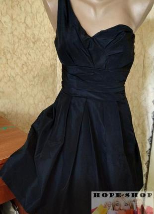 💞👗драпированное коктельное платье из ацетата 34 oasis2 фото