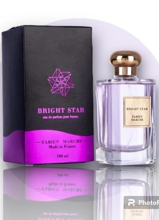 Fabien marche black bright star парфюмированная вода 100 мл восточная цветочная амбровая пряная женская (духи парфюм для женщин)