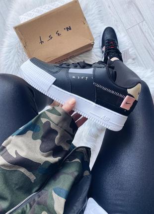 Nike air force 1 low type black 🆕 шикарні кросівки найк 🆕 купити накладений платіж