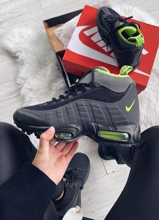 Nike air max 95 sneakerboot volt 🆕 шикарні кросівки найк 🆕 купити накладений платіж